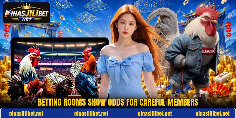 Betting rooms show odds for careful members Betting rooms show odds for careful members