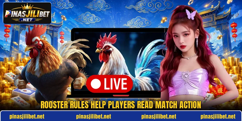 Rooster rules help players read match action Rooster rules help players read match action